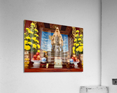 Little Brown Buddha Acrylic Print