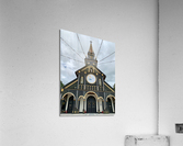 Saint Marys Black Wooden Cathedral of Kon Tum 2. Acrylic Print