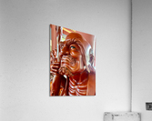 Red Statue Acrylic Print