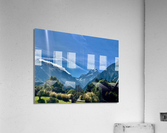 New Zealands Peaks Acrylic Print
