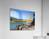 The Yellow Bridge Nusa Lembongan Indonesia Acrylic Print