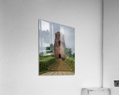 Bantay Church Bell Tower Philippines Acrylic Print