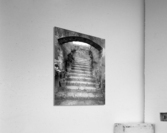 BW Stairs  Plants Acrylic Print
