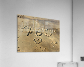 Dimanche Fou Written on the Beach Acrylic Print