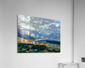 View From Mount Iron New Zealand After a Storm 1. Acrylic Print