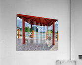 View From James Bond Bungalow Impression acrylique