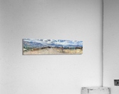 View From Mount Iron New Zealand After a Storm 4. Acrylic Print