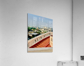 Golden Mount Temple Orange Stairs Bangkok Acrylic Print