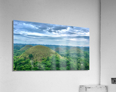 Mint Chocolate Hills Bohol Philippines Acrylic Print