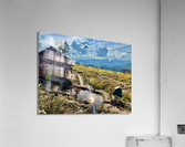 Sun Reflecting in the Puddle Impression acrylique