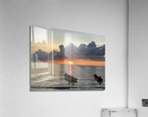 Sweet Orange Sunset 2 Acrylic Print