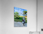 Koh Nang Yuan and Motorbike Acrylic Print