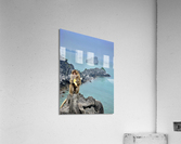 Monkey Eating a Banana Acrylic Print