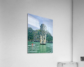 Strait Rock on the Water Acrylic Print