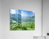 Along the Ha Giang Loop Acrylic Print