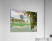 Reflections on Sapa Lake Acrylic Print
