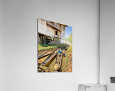 Slim Boats Parked Acrylic Print