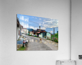 Walking Around Vang Vieng Laos 2 Impression acrylique