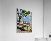 Patio with a View Acrylic Print