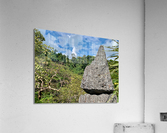 The Rock Viewpoint Laos Acrylic Print