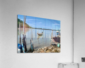 Fisherman s Boat on the Water Acrylic Print