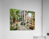 Beautiful Thai Temple Garden Acrylic Print