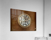 Brickwall with Temple Window Acrylic Print