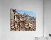 Home demolition Impression acrylique