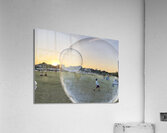 Bubble Sunset Brunei Acrylic Print