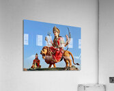 Maa Vaishno Devi Dham Statue Vrindavan India Acrylic Print
