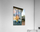 Vrindavan ISKCON Temple India 2 Acrylic Print