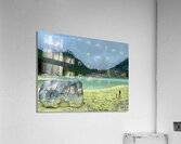 White Crater Java Indonesia 2 Acrylic Print