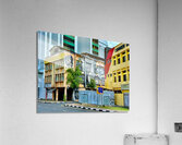 The Streets of Kuching Borneo Acrylic Print