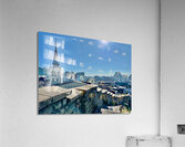 City View Behind the Wall Seoul South Korea 2 Acrylic Print