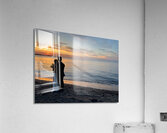 Newlyweds Sunset Beach Jeju South Korea 1 Acrylic Print