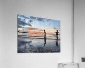 Newlyweds Sunset Beach Jeju South Korea 4 Acrylic Print