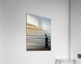 Newlyweds Sunset Beach Jeju South Korea 3 Acrylic Print