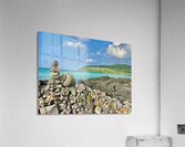 The Rock Balancing Bay Jeju South Korea Acrylic Print