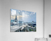 City View Behind the Wall Seoul South Korea 3 Acrylic Print