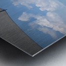 Umbrella Baby Girl Metal print