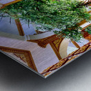 Golden Buddhas Metal print