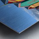 Beach Huts Impression metal