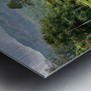 Chuch in Tea Plantations Metal print