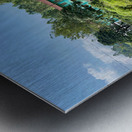 Living by the River Metal print