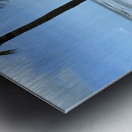 Piano on the Beach Metal print