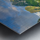 Green Mountains Metal print