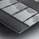 BW Piano Metal print