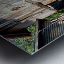 Behind the House Metal print