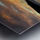 Amazing Sunset with Bird Metal print