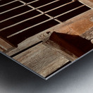 Doggy in Jail Metal print